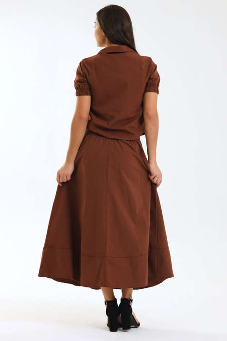 Ladies Celine Maxi Skirt & Top 2 Piece Set