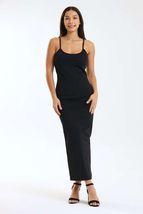 Ladies Demi Skin Tight Strappy Bodycon Dress