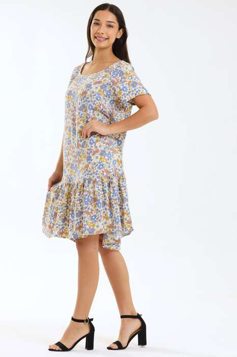 Ladies Short Sleeve Summer Dress