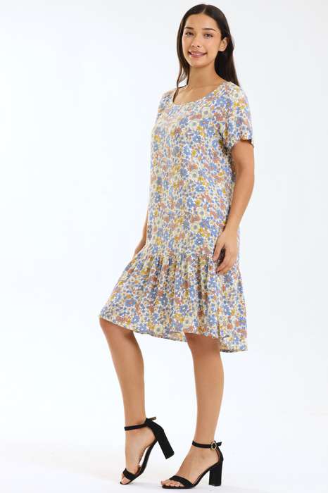 Ladies Short Sleeve Summer Dress