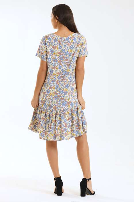 Ladies Short Sleeve Summer Dress