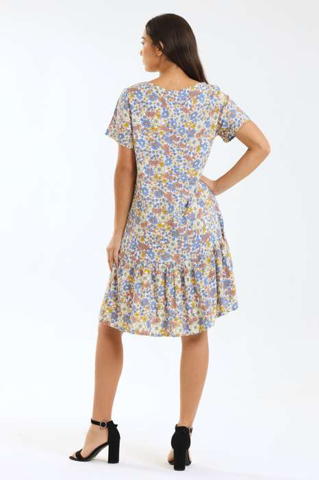 Ladies Short Sleeve Summer Dress