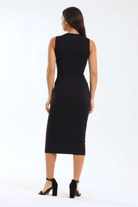 Ladies Sleeveless Bodycon Midaxi Dress
