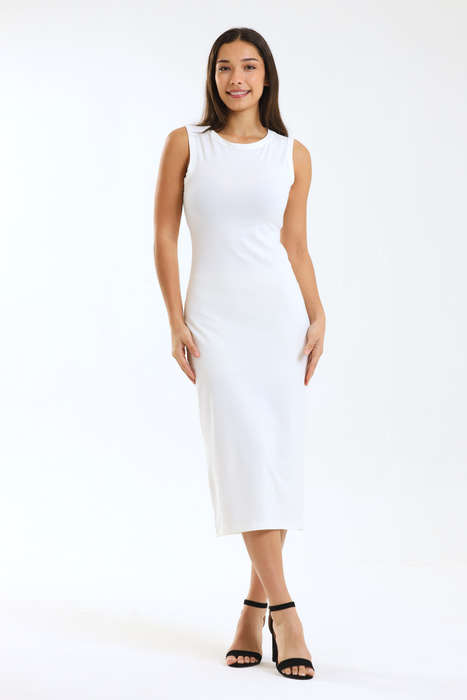 Ladies Sleeveless Bodycon Midaxi Dress