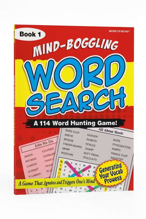 Mind Boggling Word Search Puzzle Book