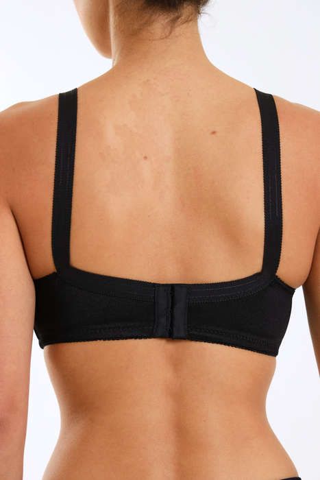 Senza® Ladies Wire Free Moulded Bra For Large Bust D-Cup
