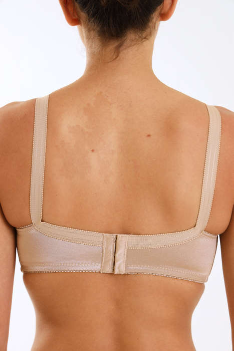 Senza® Ladies Wire Free Moulded Bra For Large Bust D-Cup