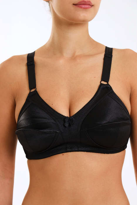 Senza® Ladies Wire Free Moulded Bra For Large Bust D-Cup