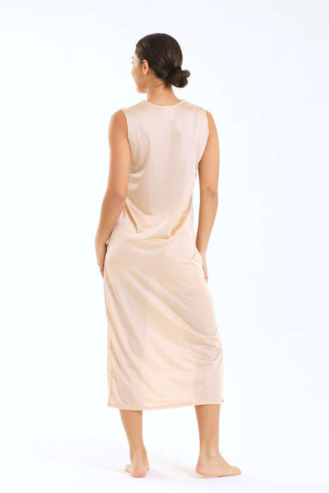 Senza® Wide Strap Full Length Slip Dress