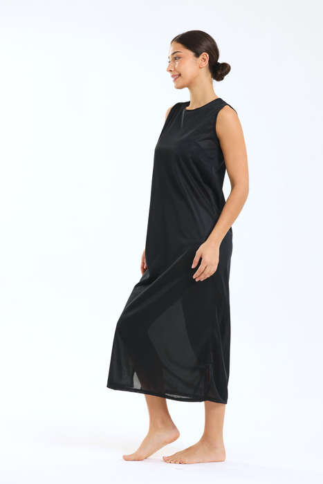 Senza® Wide Strap Full Length Slip Dress