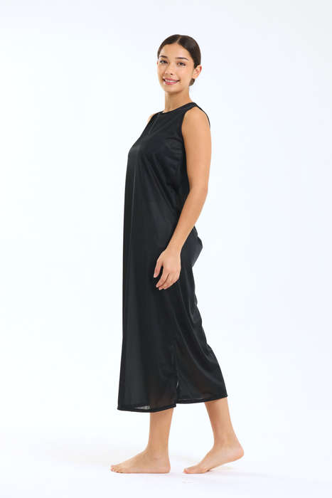 Senza® Wide Strap Full Length Slip Dress