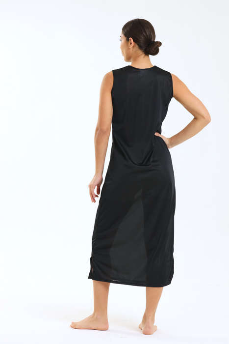Senza® Wide Strap Full Length Slip Dress