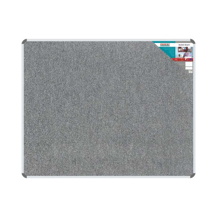 Bulletin Board Ribbed Aluminium Frame (1500x1200mm - Laurel)