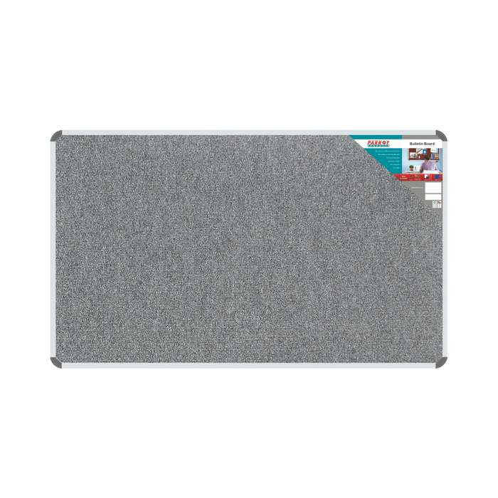 Bulletin Board Ribbed Aluminium Frame (1500x900mm - Laurel)
