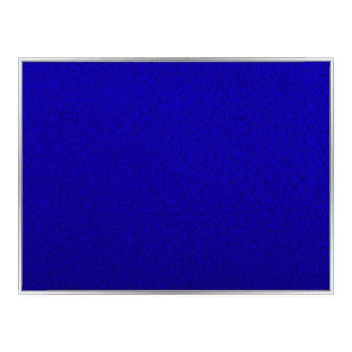 Info Board Alufine Frame (600 x 450mm - Royal Blue)