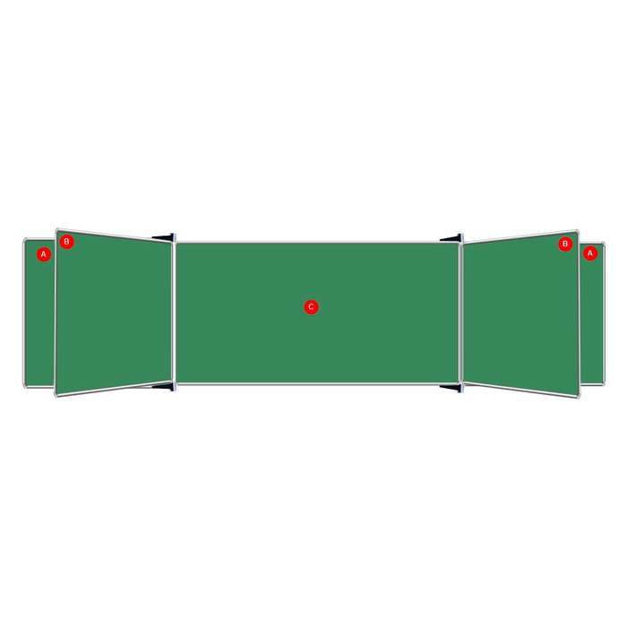 Educational Board Magnetic Chalkboard (1220*1220 - Side Panel - Option A)