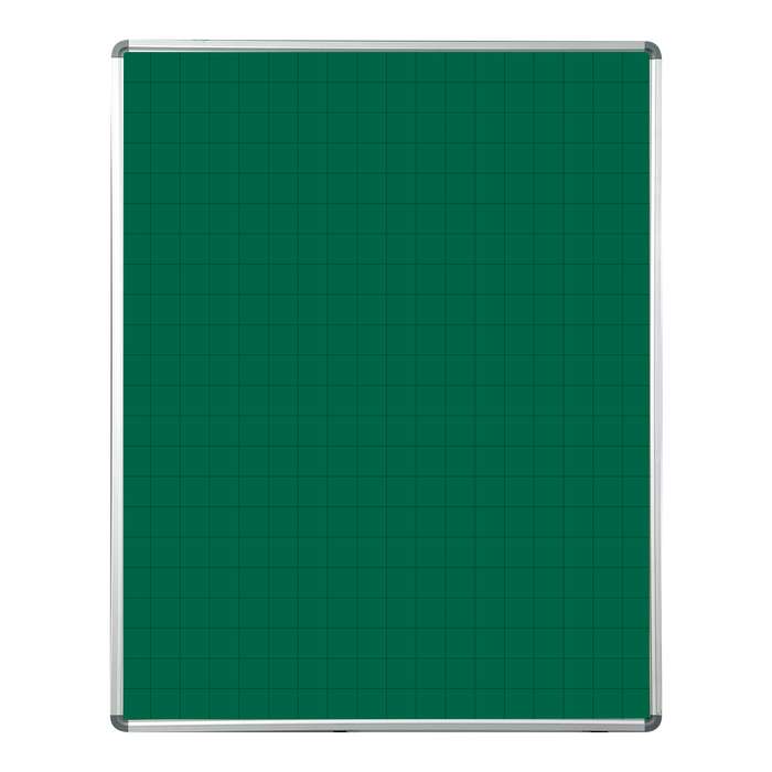 Educational Board Magnetic Chalkboard (1220*920 - Grey Squares - Side Panel - Option A)