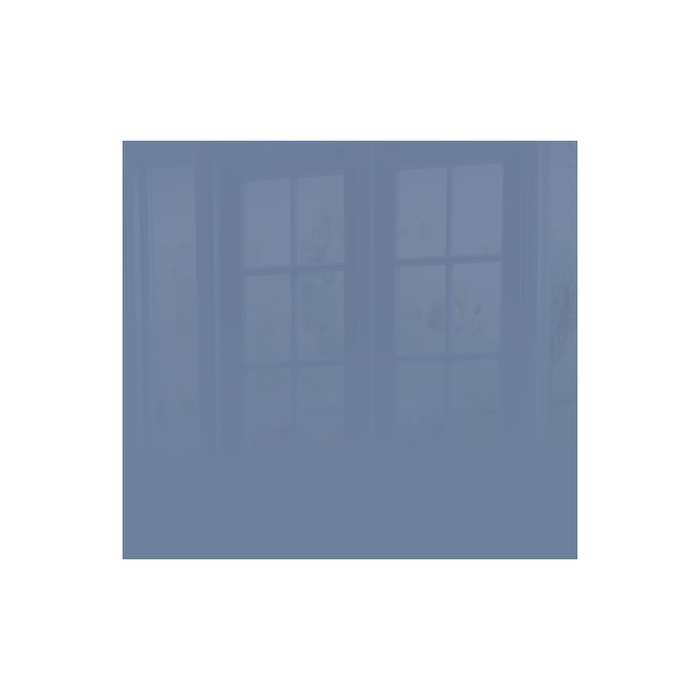 Decorative Glass Wall Tile (598 X 650 X 6mm) Pigeon Blue