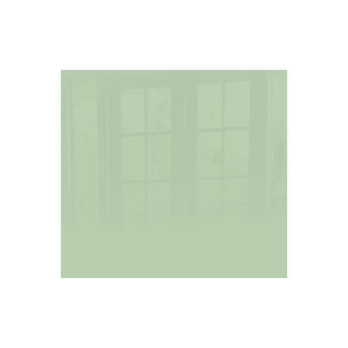 Decorative Glass Wall Tile (598 X 650 X 6mm) Pastel Green