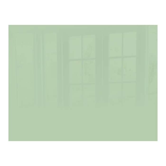 Decorative Glass Wall Tile (898 X 700 X 6mm) Pastel Green