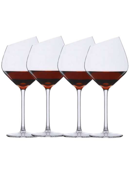 Verge Red Wine Glasses  Set Of 4