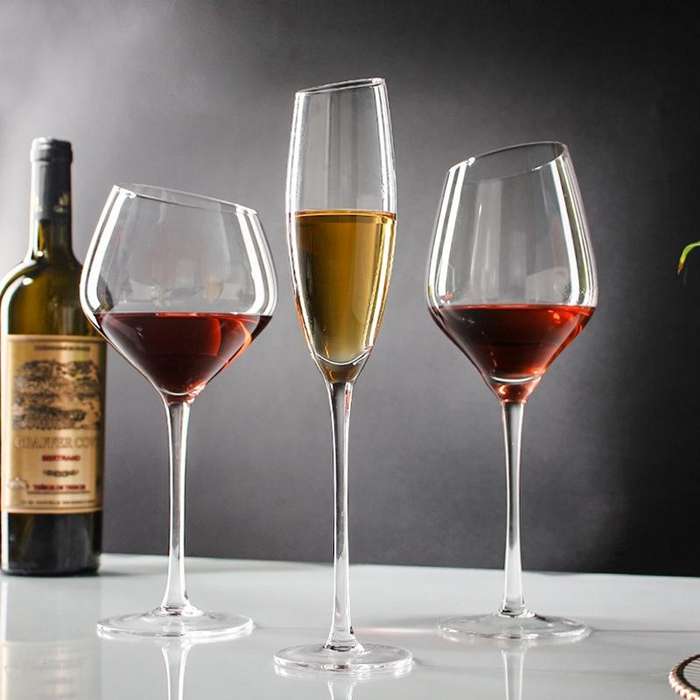 Verge Red Wine Glasses  Set Of 4