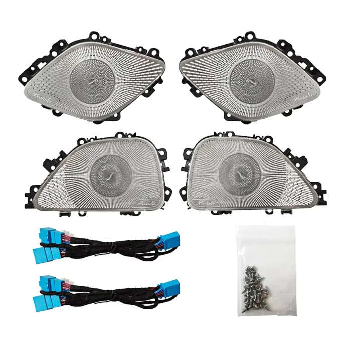X167 Car Door Midrange Speaker Cover With Ambient Lights for Mercedes Benz GLE/GLS-class W167 Horn