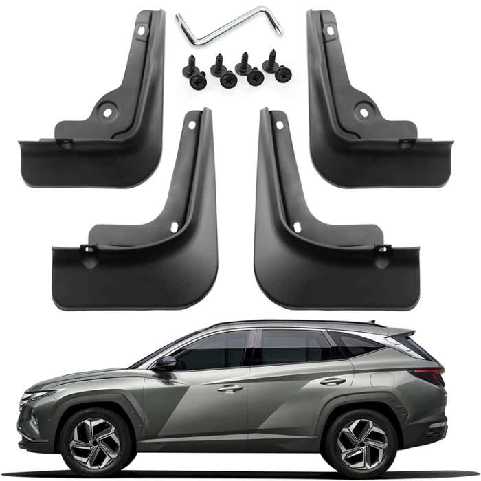 Front Rear Mudguards Mud Flaps Splash Guards Fender for Hyundai Tucson NX4 2021 2022 EU Version