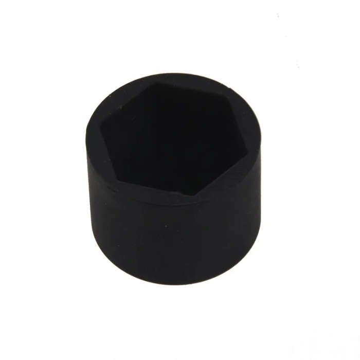 20pcs Universal Black Silicone Wheel Lugs Nuts Bolts Covers Protective Caps 21mm