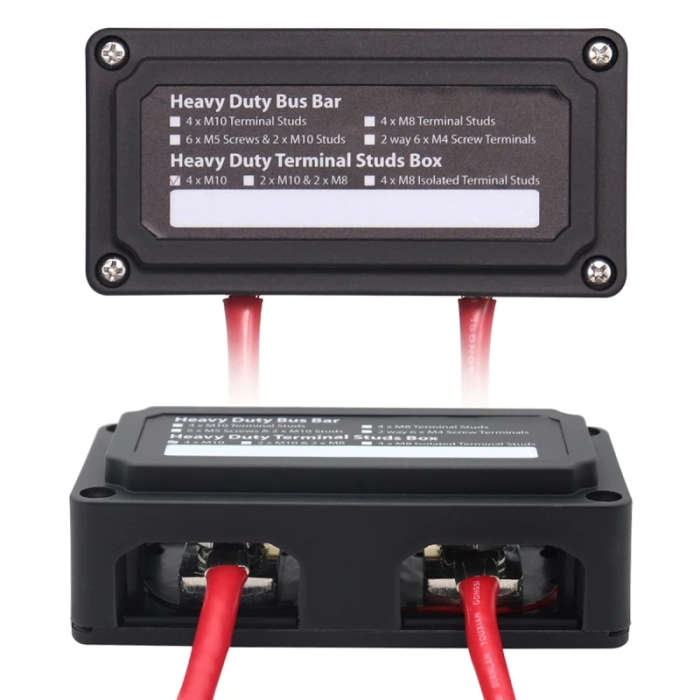 Car ANL Fuse Box 35-750A High Current Fuse Box with LED Indicator for 32V DC circuit automobiles