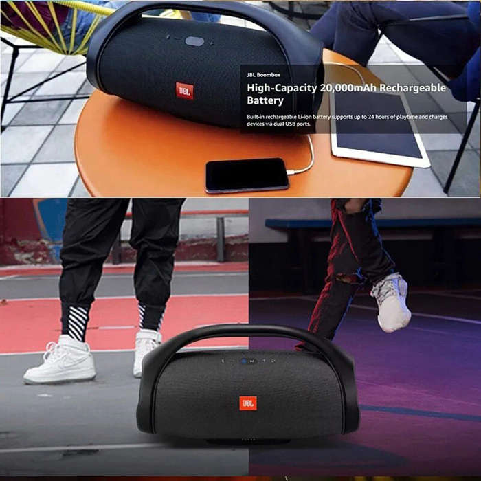 Boombox 2 Portable Wireless Bluetooth Speaker Waterproof Loudspeaker Subwoofer