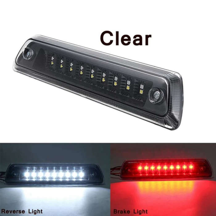 Clear Lens Full LED Rear High Lever Third 3Rd Brake Stop Light Lamp for Ford F150 F-150 2009-2014