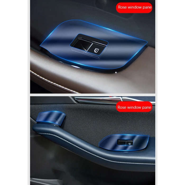 Car Center Console Protective Film TPU Interior Anti-Scratch Protective Film for Mazda CX-30