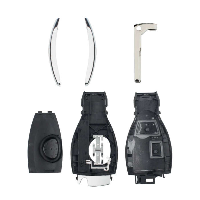 Smart Car Remote Key Case Fob Shell For Mercedes Benz MB C E ML S SL SLK CLK AMG 3+1 4 Buttons