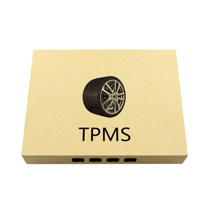 PZ805-E Video TPMS Car External Tire Pressure Monitor with 4 External Sensors