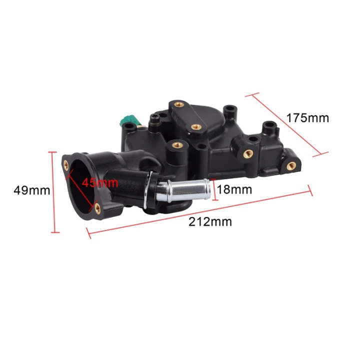 1336Y8 Engine Thermostat Assembly Housing Coolant Water Flange for Peugeot & Citroen Berlingo