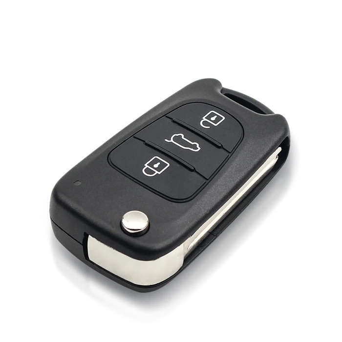 For KIA K2 K5 Rio Sportage Sorento Forte Key Flip Folding Smart Car Key Fob Remote Control ID46 Chip