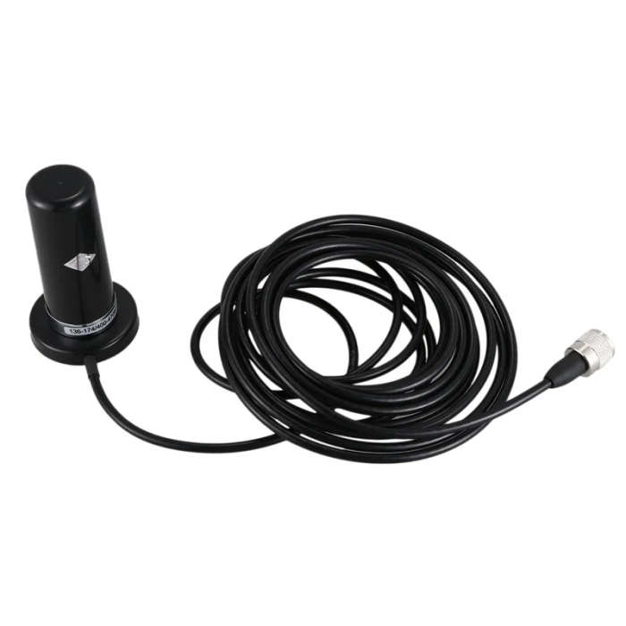 144/435MHz Uhf Vhf Car Radio Walkie Talkie Stubby Antenna With Magnetic Base