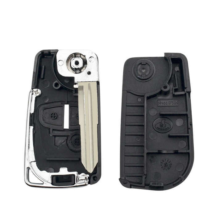 Remote Car Key Shell Case For Mitsubishi Lancer Outlander Uncut Right Blade
