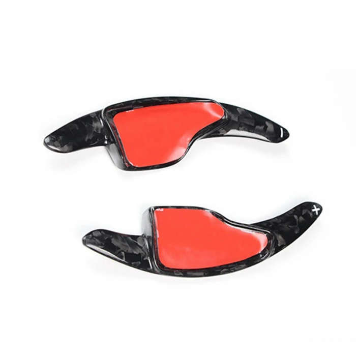 Carbon Fibre Car Steering Wheel Paddle Shifter Extension Shifter Forged for Chevrolet Camaro 2016-19