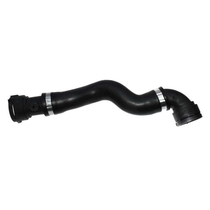 Upper Cooling System Radiator Water Hose with Bleeder Screw Fitting for BMW E39 525I 528I 530I