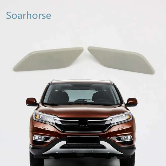 Headlight Washer spray nozzle Jet Hid Cap Cover Lid For Honda CRV CR-V 2015 2016 2017