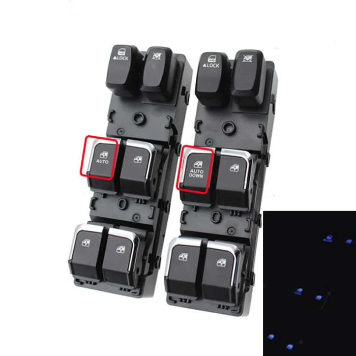 Left Driver Electric Power Window Master Control Switch Button For JAC S5 T6