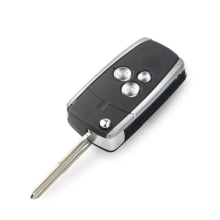 Modified 3 Buttons Fold Remote Key Shell Case Cover For Chevrolet lachetti