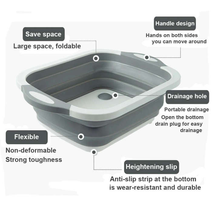 Foldable Silicone Cutting Board