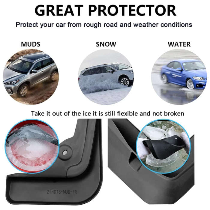 Front Rear Mudguards Mud Flaps Splash Guards Fender for Hyundai Tucson NX4 2021 2022 EU Version