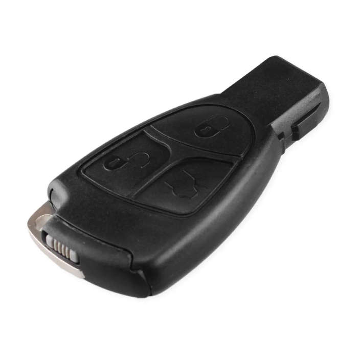 3 Buttons Smart Key Case Fob Case Shell For Mercedes Benz MB C E ML S SL SLK CLK AMG Soft Button