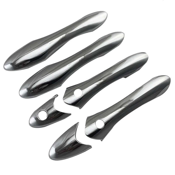For Honda Freed 2008-2016 Chrome Outside Exterior Door Handle Protector Cover Trim (3 Hole)