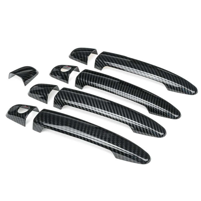 Carbon ABS 4 Door Handle Cover for Toyota Camry Corolla Highlander Yaris RAV4