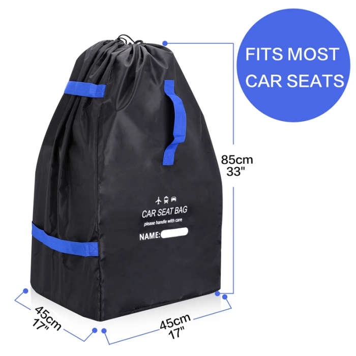 Car Seat Travel Bag Waterproof Car Seat Booster Backpack Cover Easy Carry